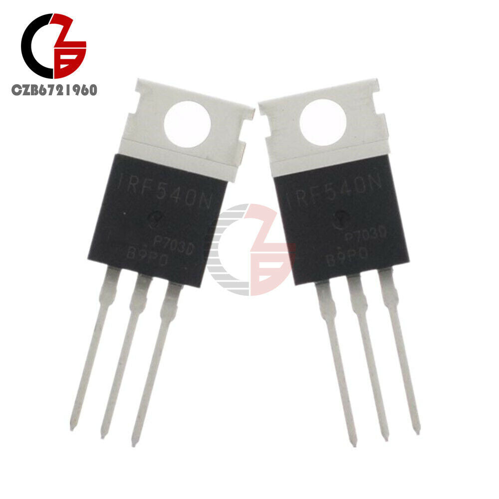 5PCS IRF540N IRF540 TO-220AB N-Channel IC 33A 100V Power MOSFET
