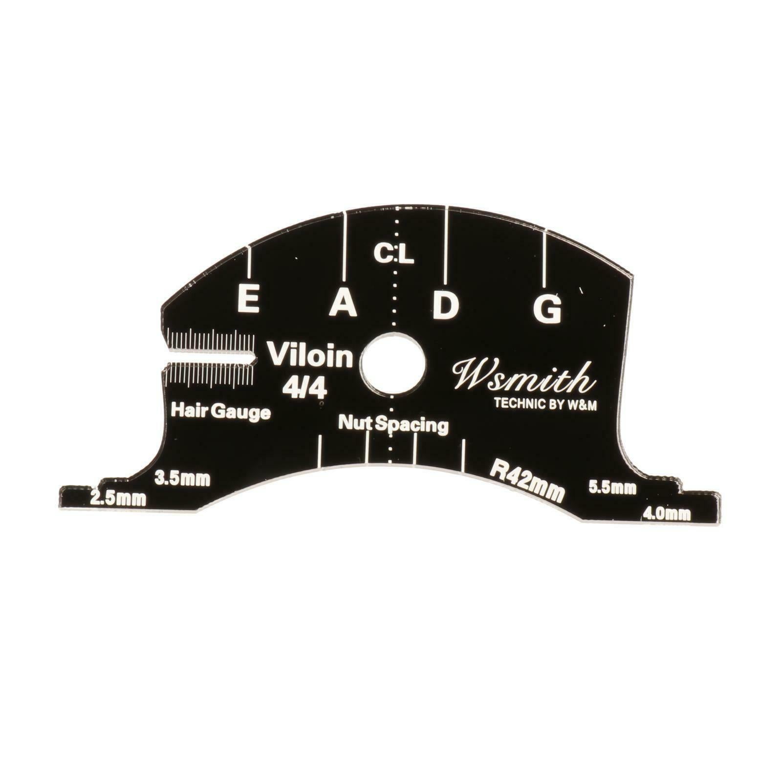 Violin Bridge Multifunction Mold Template Reference for 4-4 3-4 Violins