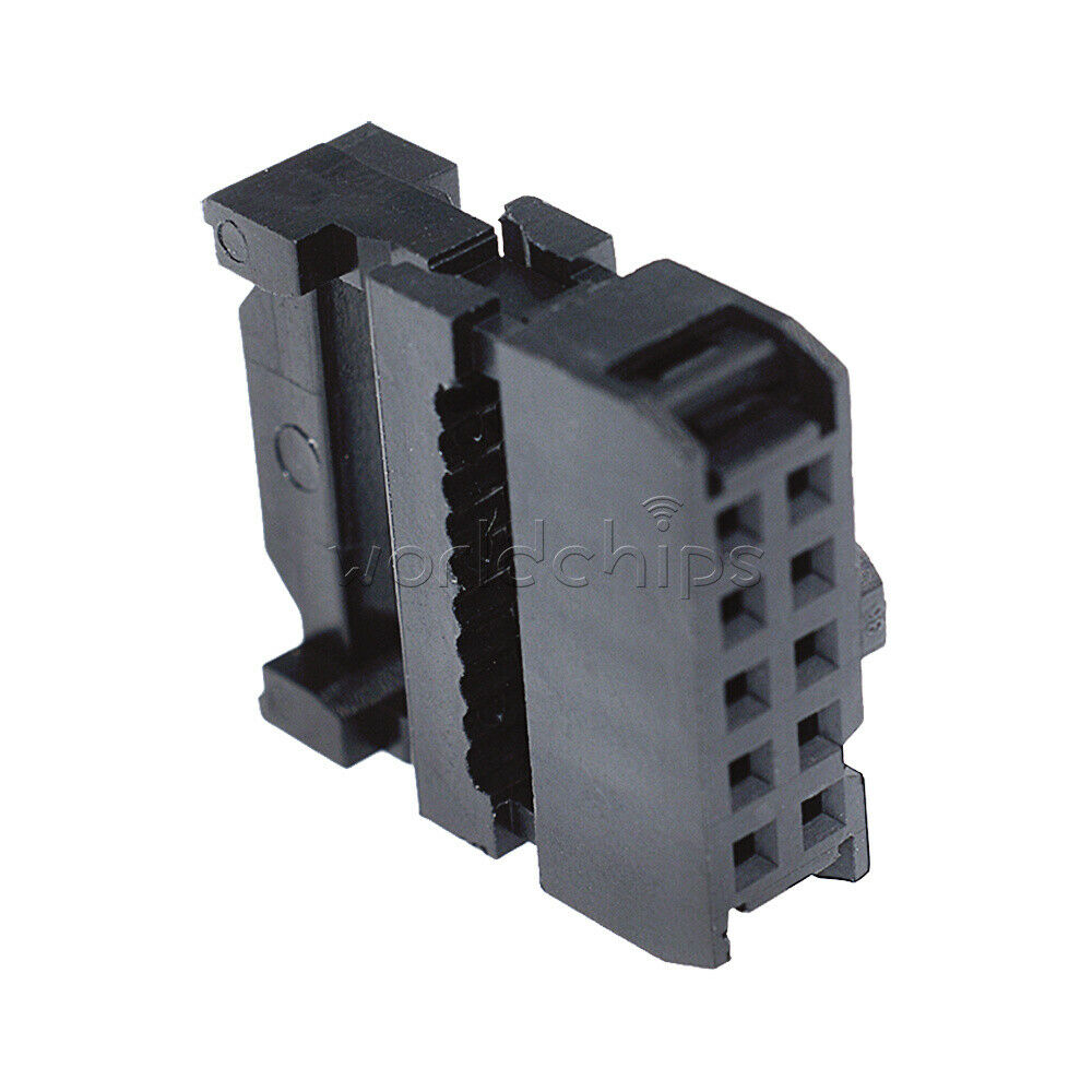 20PCS 2.54mm Pitch 2x5 Pin 10 Pin IDC FC Female Header Socket Connector FC-10