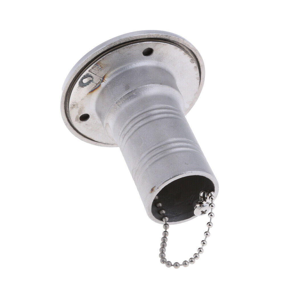 Marine 316 Stainless Steel Deck Fill Filler Keyless   38mm