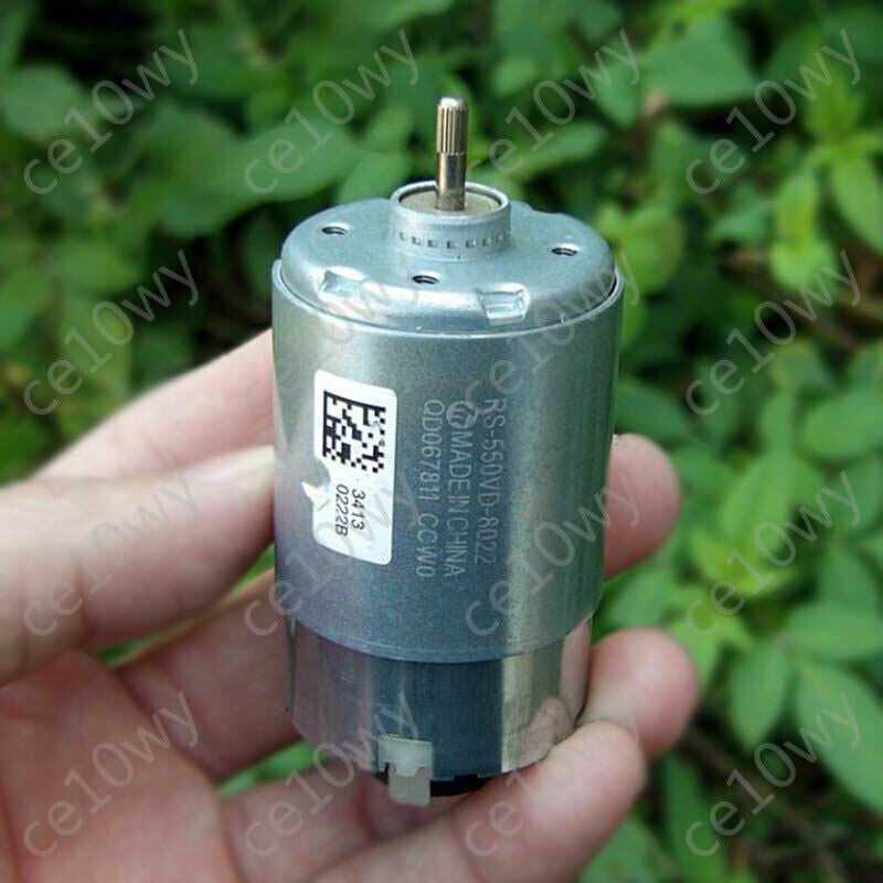 High Power DC Motor 6V-12V 18600RPM High Speed 550 Brushed Motor DIY Hand Drill