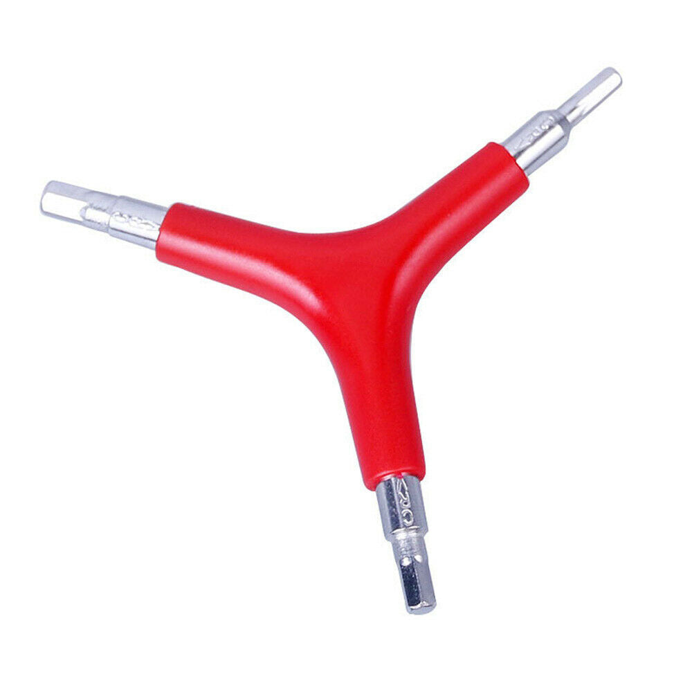 4/5/6mm Bike Bicycle Tools Y Type Hexagonal Wrench Allen Hex 3 Way Repair Acc