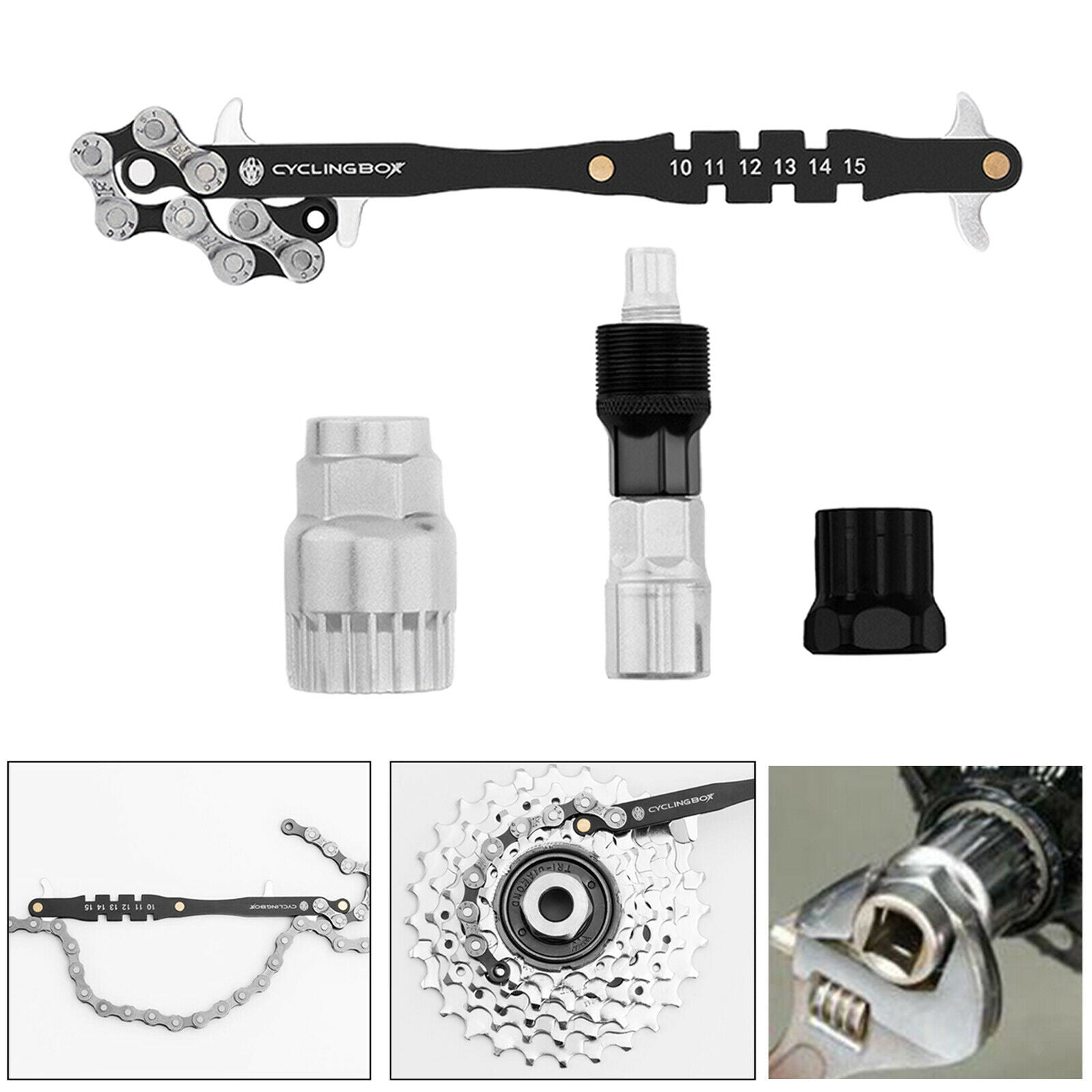 4Pcs Cassette Flywheel Wrench for Road Bike 4pcs set 4pcs set