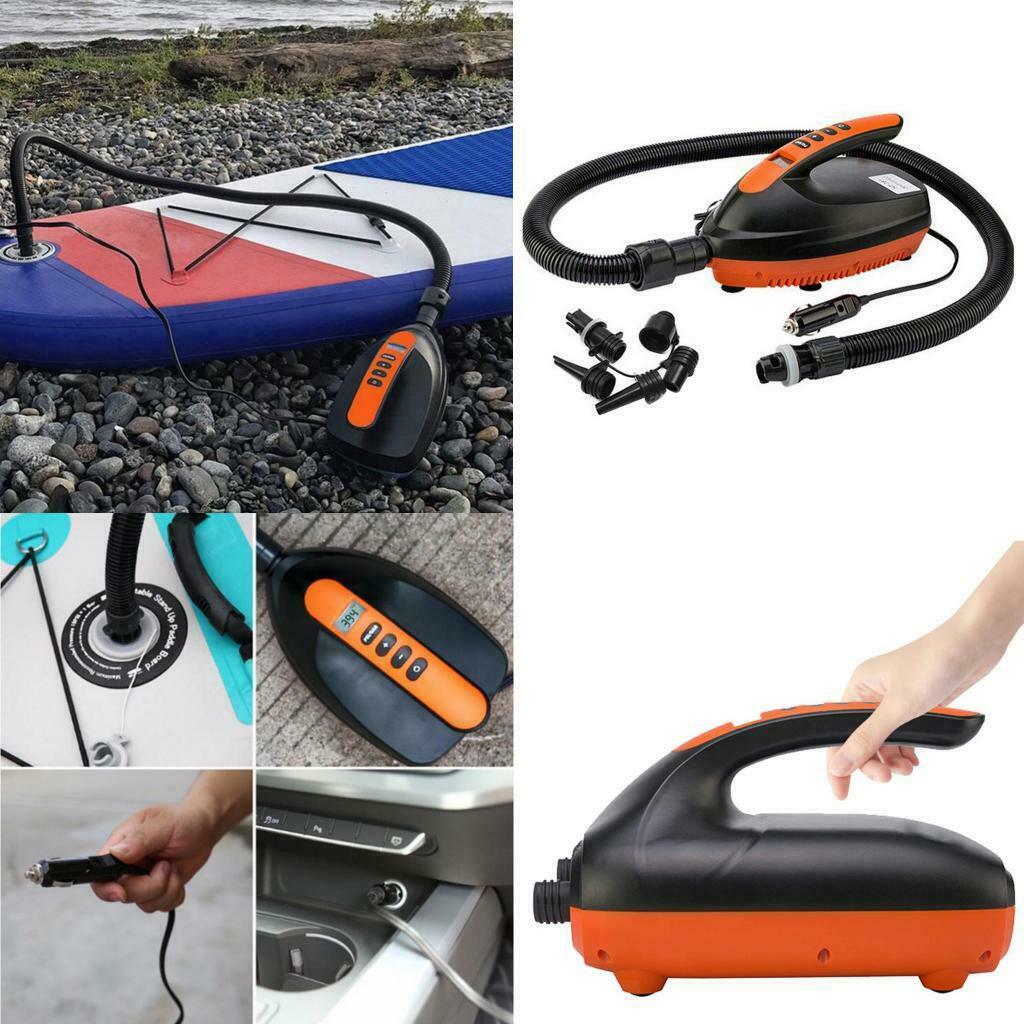 Air Board Inflation Pump 12V Inflator Deflator Pump for Inflatables Kayak