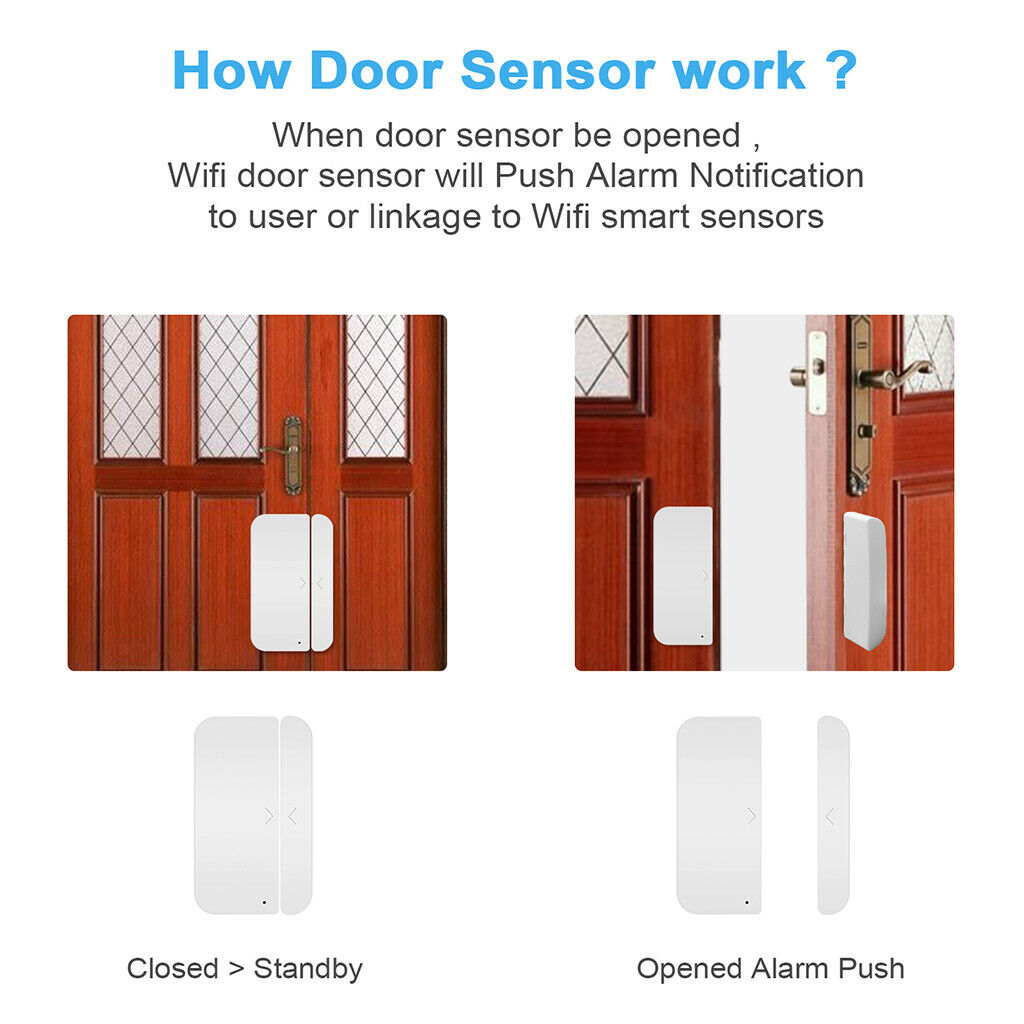 Household Wireless Door Sensor Alarm Security Alarm System Security Sensor
