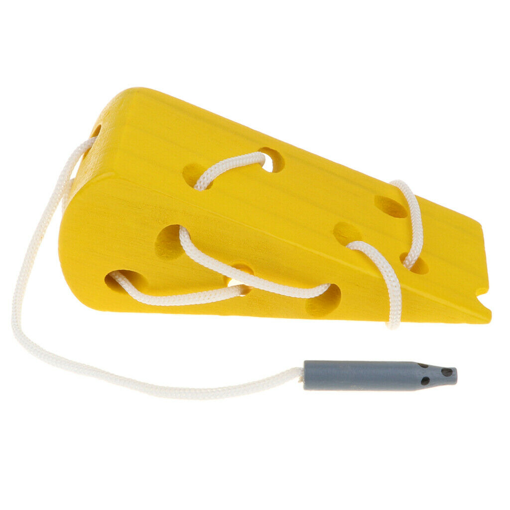 Baby Kids Toys Wood Fillet Cheese