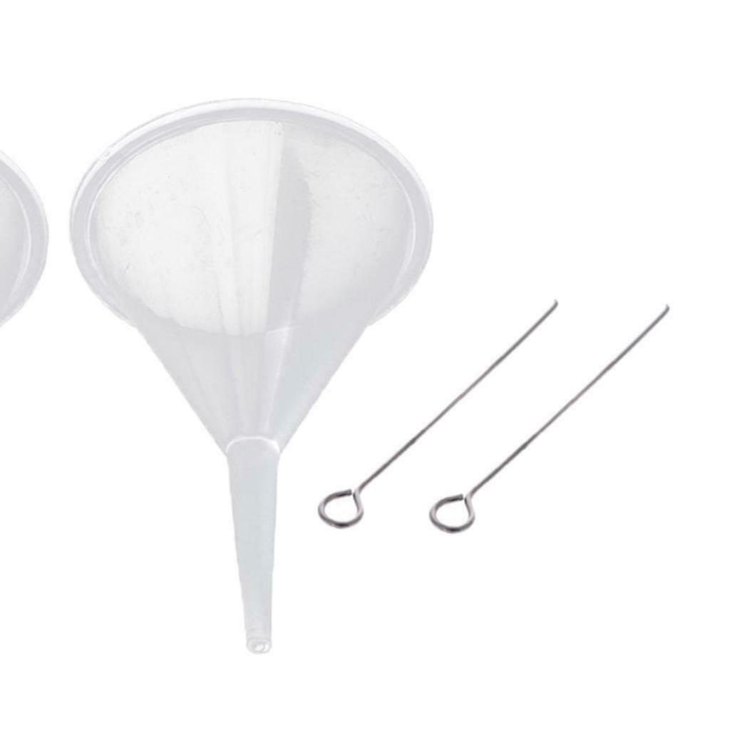 2pcs Tiny Mini Funnel Kit For Filling Cremation Jewelry Urns and Keepsakes