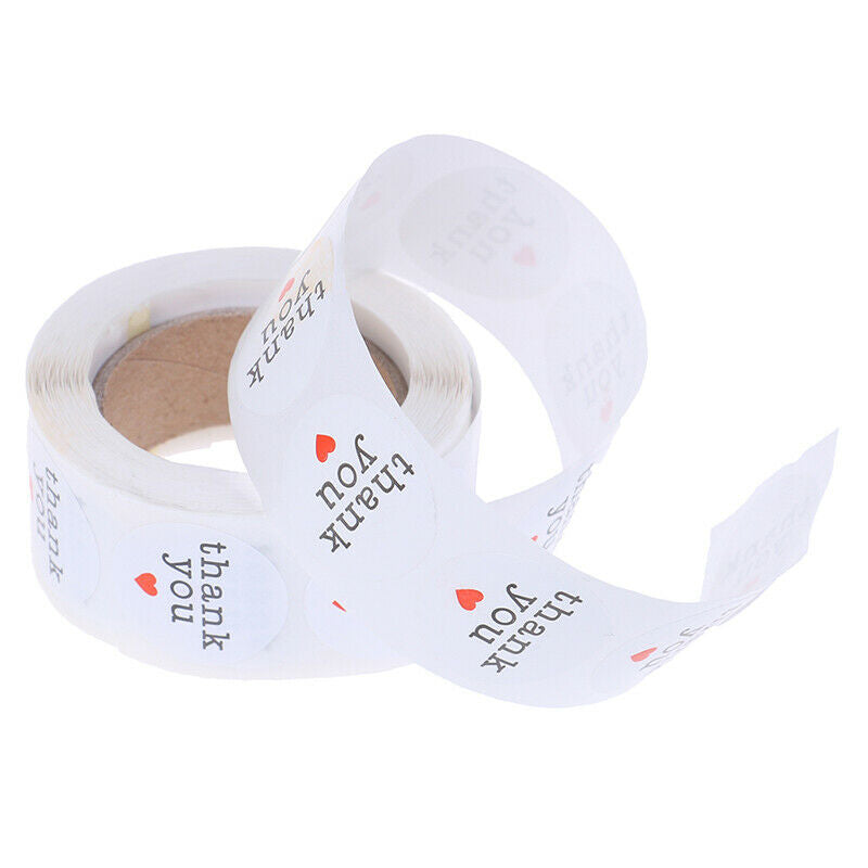500 Labels/roll thank you Stickers seal labels stickers stationery st.l8