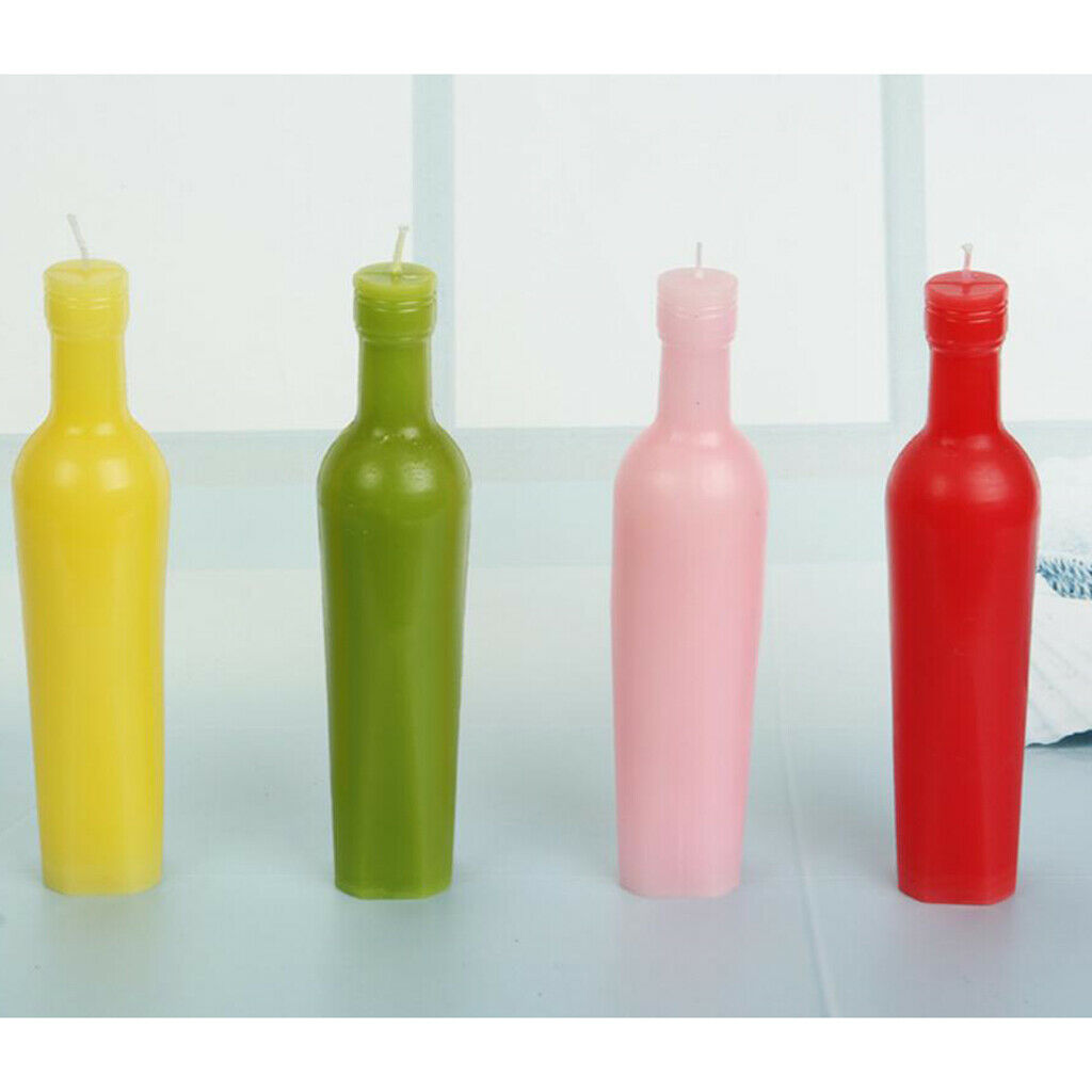 Plastic Candle Mold Bottle Shape Soap Modeling Tools