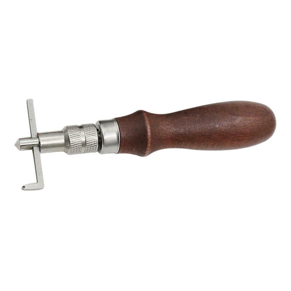 1pc New Leathercraft Stitching Groover Skiving Crease Leather Working Tool