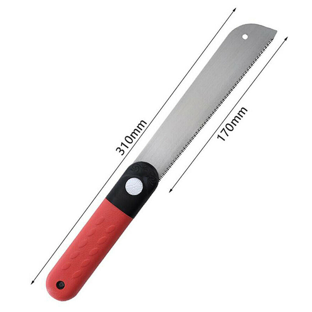 310mm Hand Saws 3 Sided SK5 Tenon with Non-Slip Handle for Woodworking Hobby
