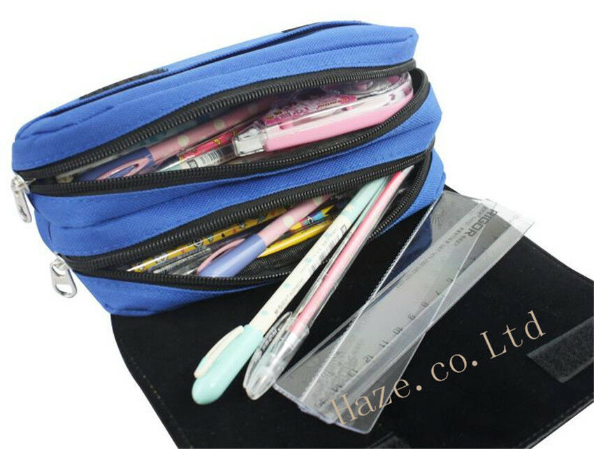 Doctor Who Pupil Pencil Bag Double layer Coin Bag Portable Cosmetic Pouch