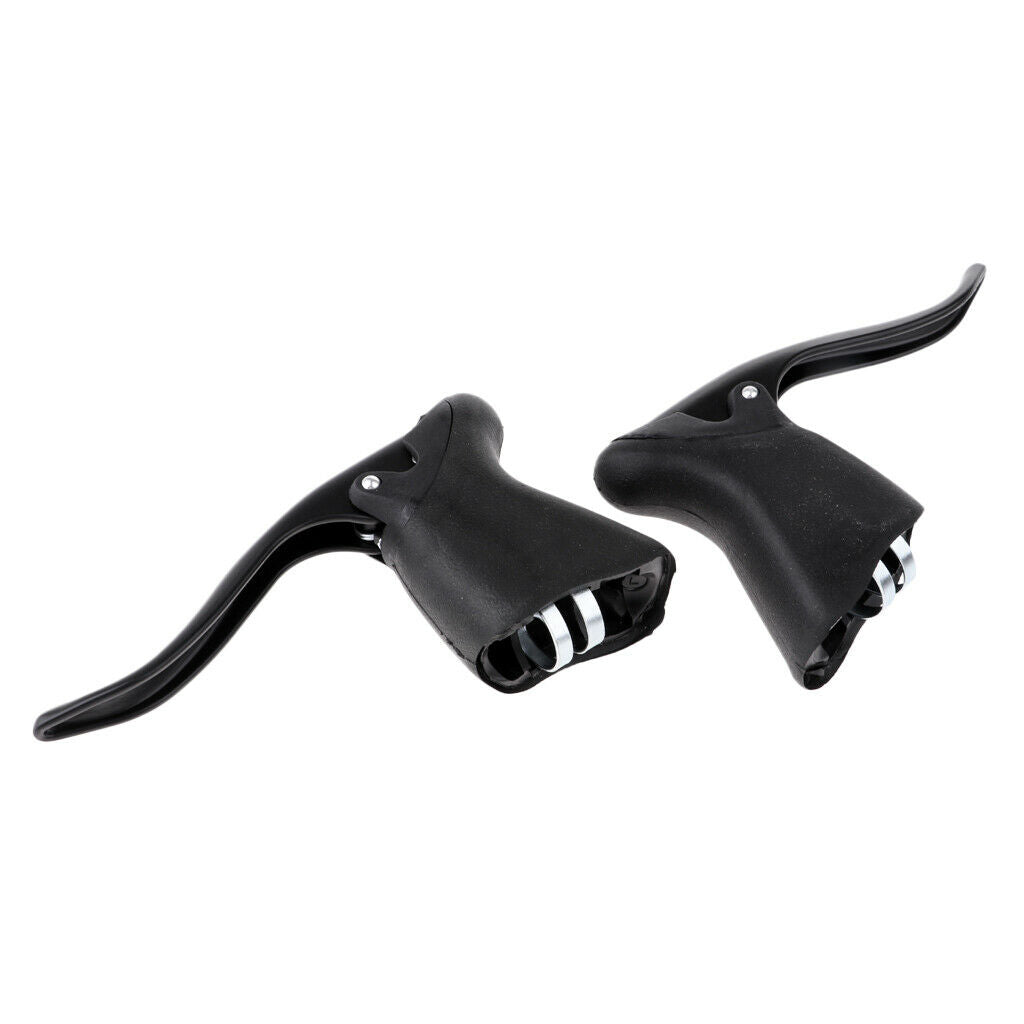 1 Pair Alloy Brake Levers Road Racing Drop Down Handlebar Bike Bicycle Cycle