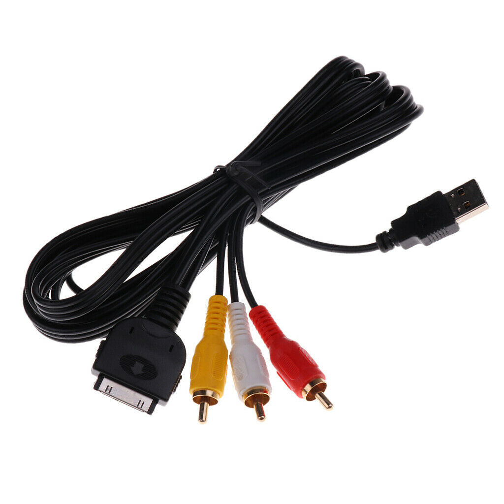 CD-IU230V AUX Audio/Video Adapter Cable for Avic-F900Bt Avic-F700Bt 7010Bt