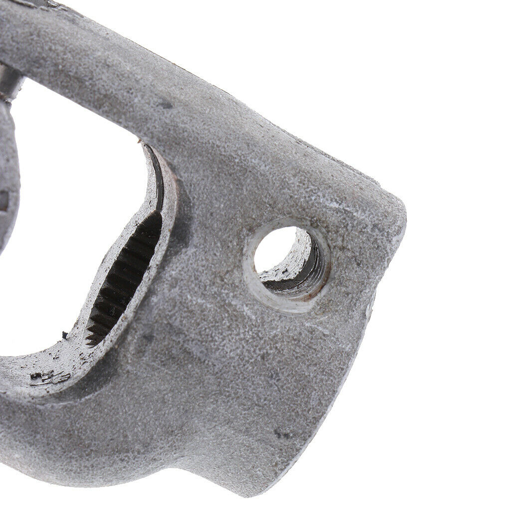 Metal 30T 14mm Polished Steering U-Joint for UTV Go Golf Cart Buggy Vehicles