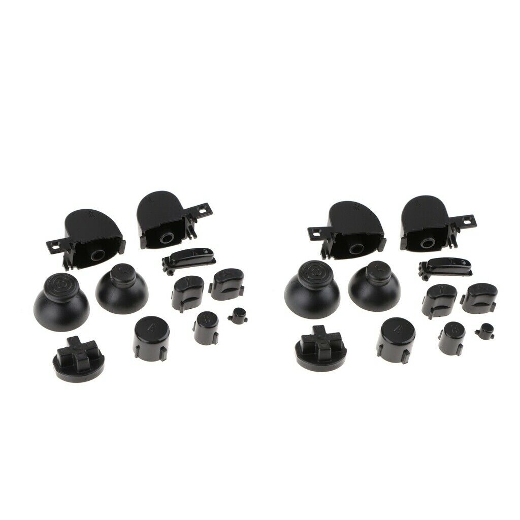 2 Sets Replacement Handle Button Keys Caps Set for   NGC Controller