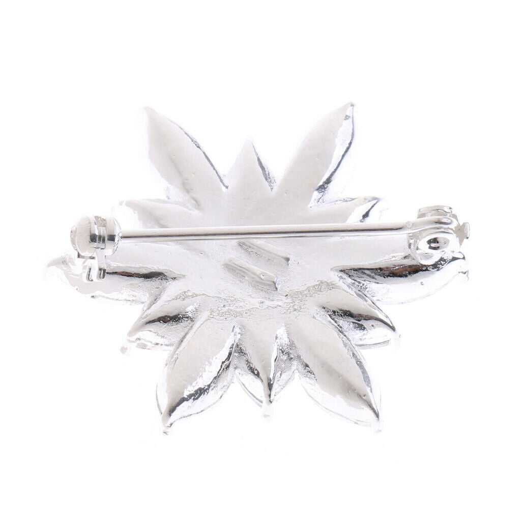 Snowflake Wedding Christmas Brooch Pin Men Women Broach Pin Jewelry
