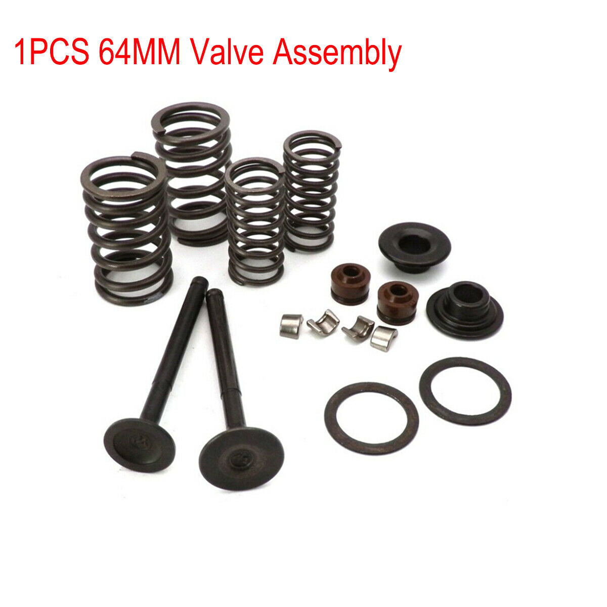 1x 64MM Valve Assembly Intake Manifold Shaft For GY6 139QMB 50-100CC Motorcycle