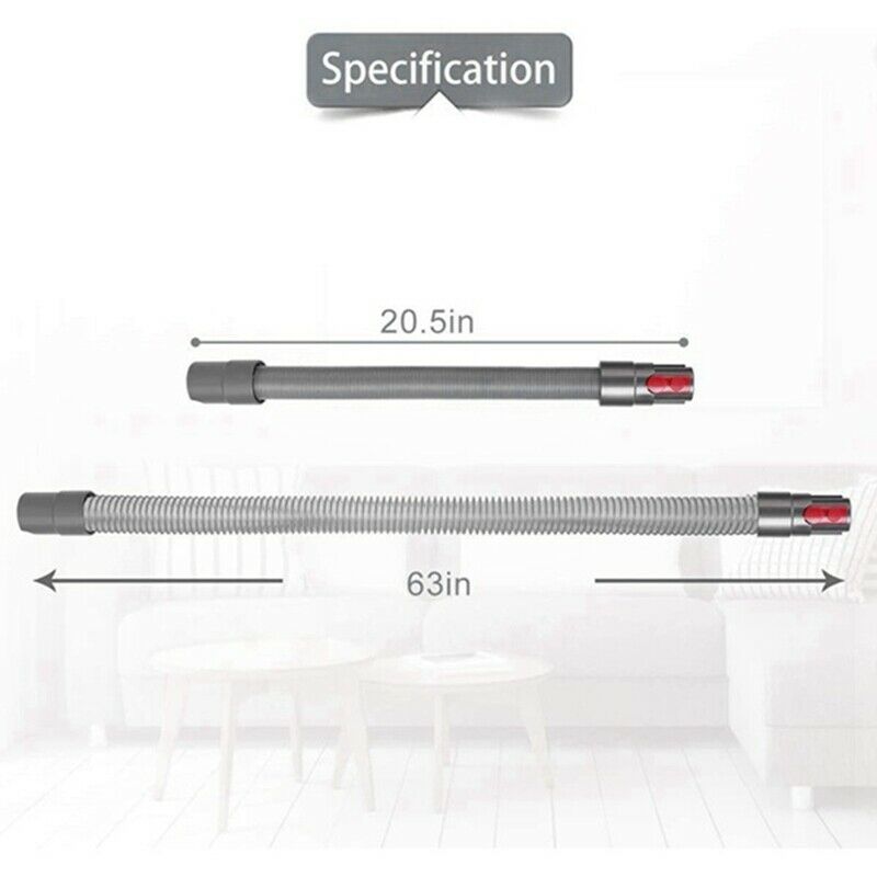 Vacuum Attachment Dog Cat Pet Bed Brush Groom Tool Compatible for Dyson V6 VY2V6