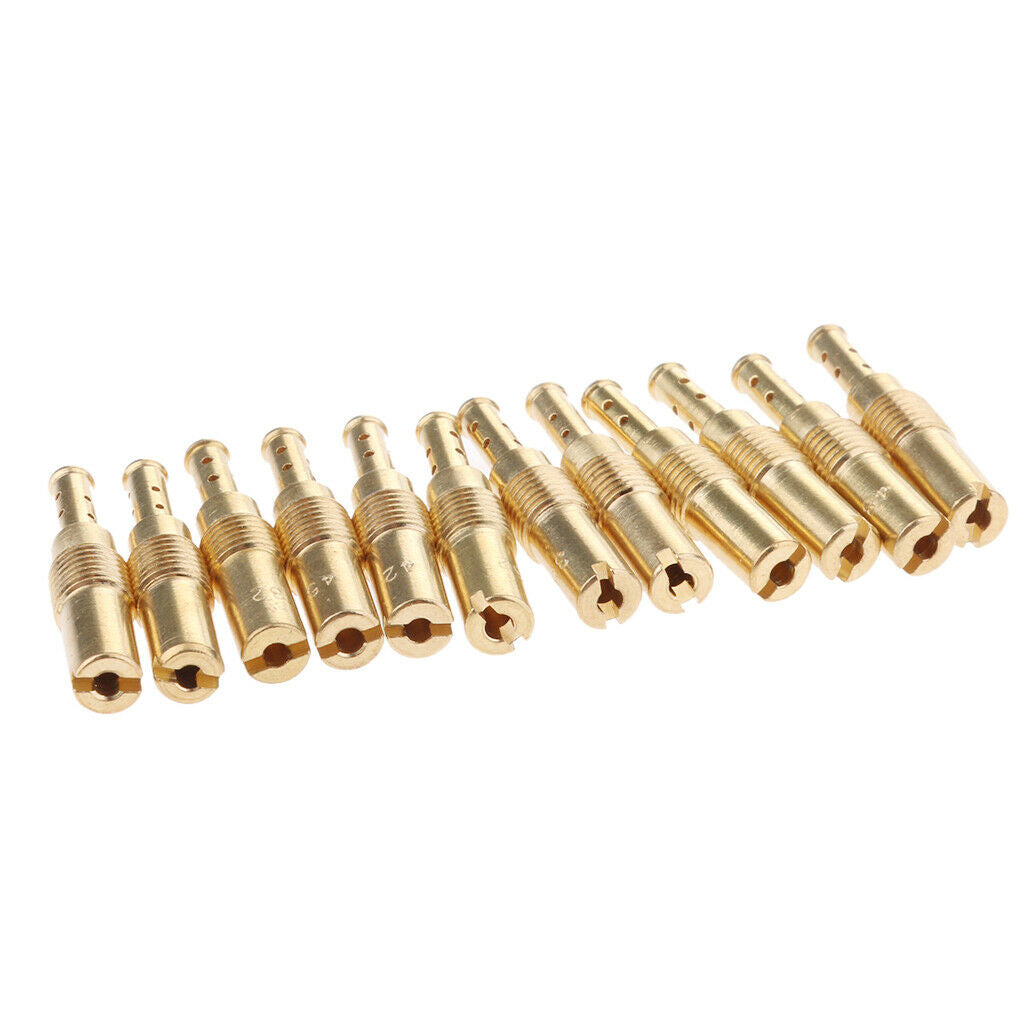 24 Pieces Slow/Pilot Jet Kit For PWK   OKO CVK 35 38 40 42 45 48 50 52