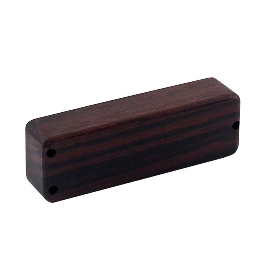 1x Rose Wood Guitar Soapbar Pickup Cover for 5 String Guitar Bass Parts