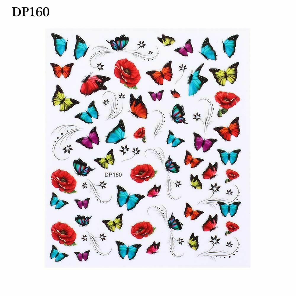 Tool Nail Art Stickers DIY Butterfly Nail Art Stickers Butterfly Designs