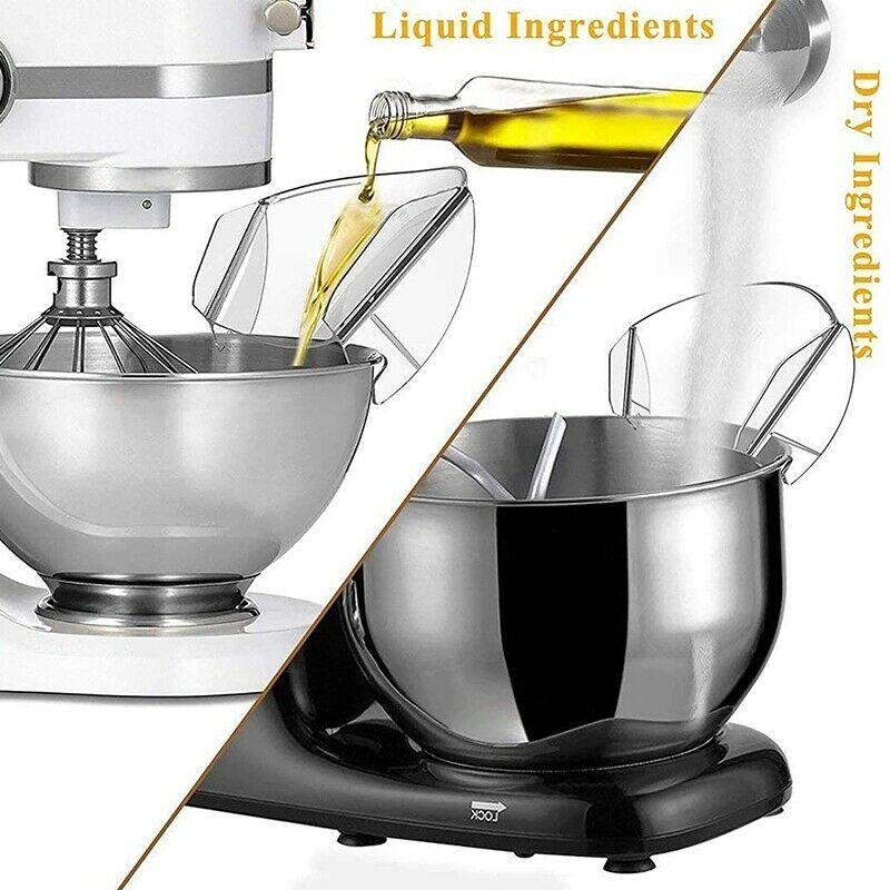 Pou Shield,Universal Pou Chute for Stainless Steel Bowl Bowl-Lift Stand MixeU9I9