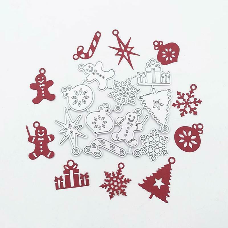 Christmas pendant Metal Cutting Dies Stencil DIY Scrapbooking Album Cards crafts