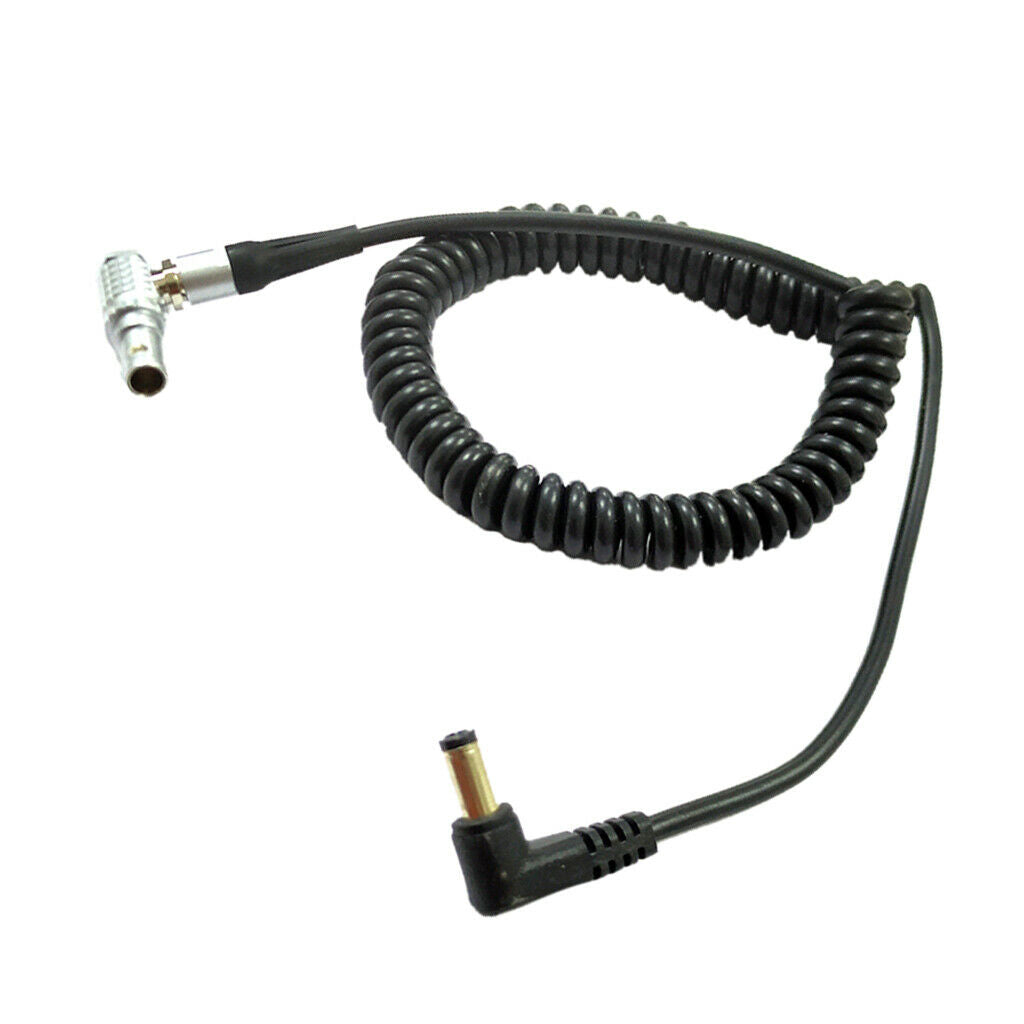 DC to LEMO Male Connector 0B 2pin Power Adapter Cable for Teradek Camera
