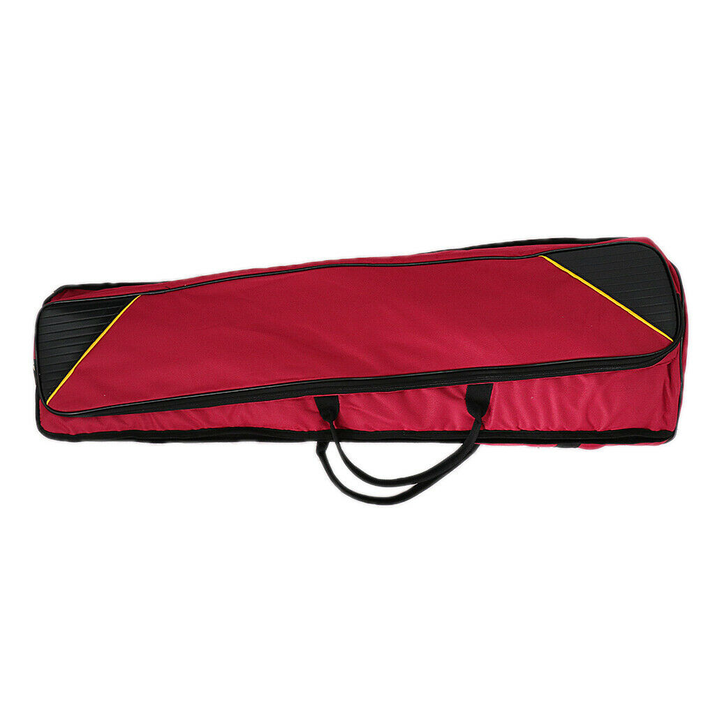 Shoulder / Carrying Bag for Tenor Trombone Protective Parts Claret 35.82inch