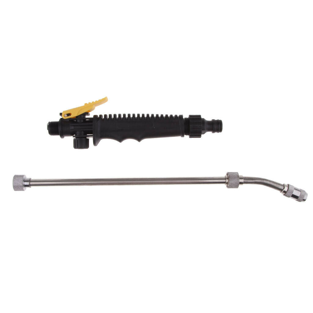 Stainless Steel High Pressure Washer Wand Car Washer Sprayer Tools 56cm