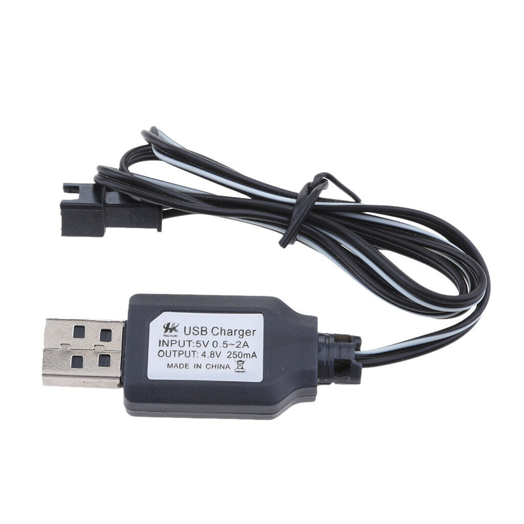 Premium Ni/Cd Battery Charging Adapter Cable SM Plug For RC Drone Toys 4.8V