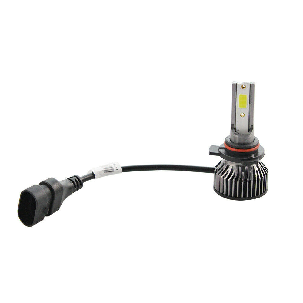 1Pair Auto Car 9012 Mini Led Headlights Headlamps 72W/Set 16000LM 6000K White