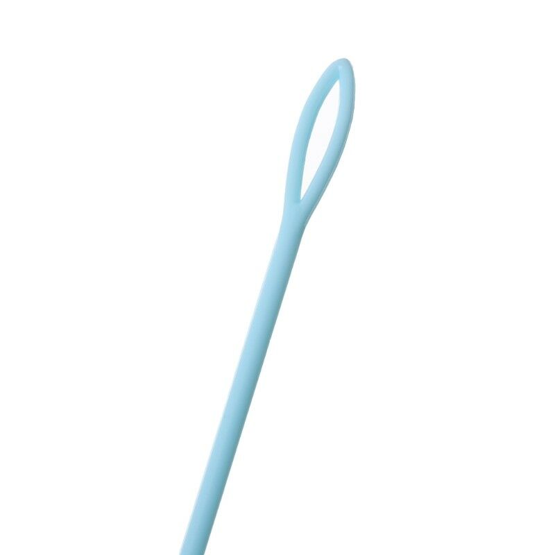 9Pcs Plastic Crochet Hooks Knitting Needles Sewing Tools Needlework Craft