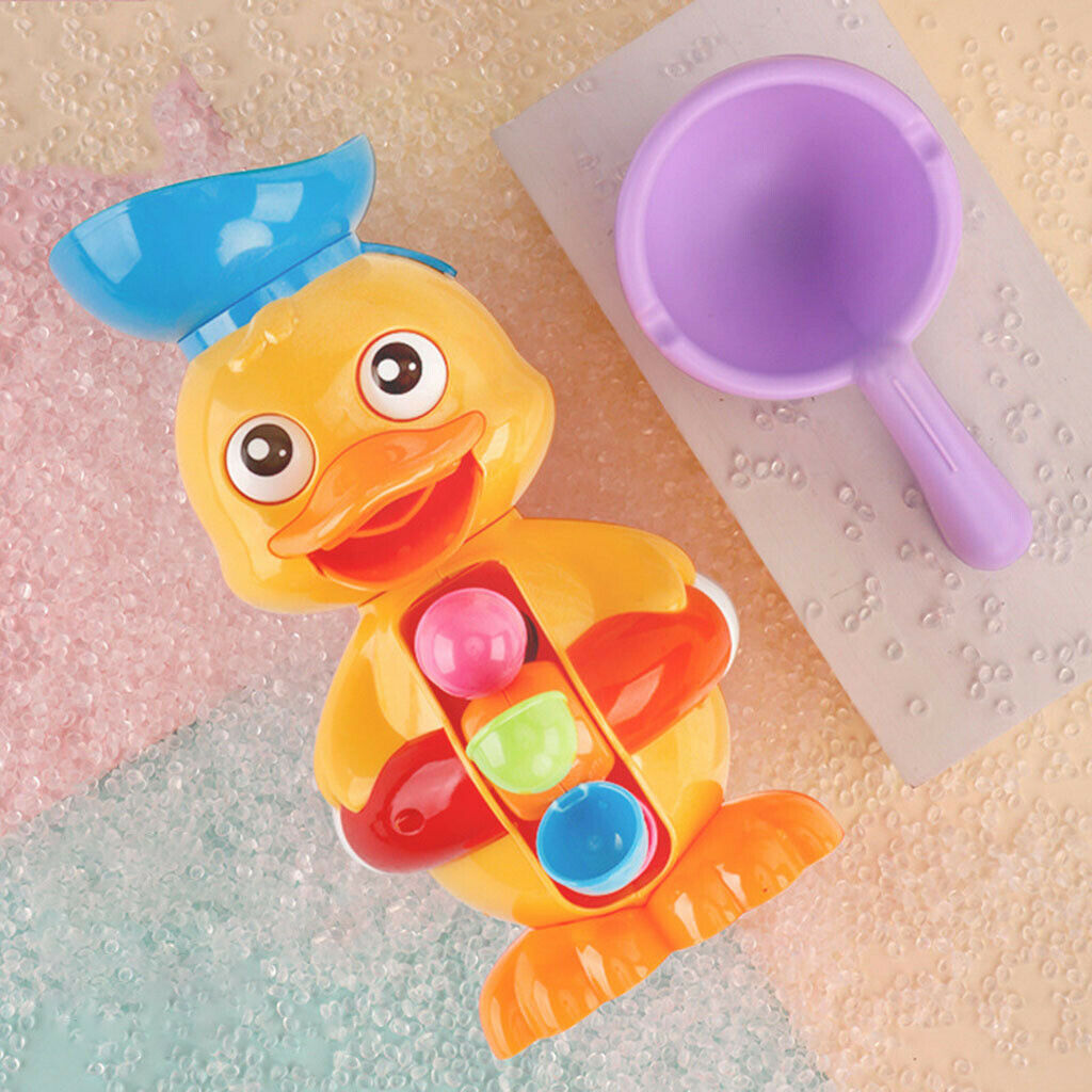 Toddler Swim Pool Duck Water Pool Toys for Bath Time Interactive Bath Accs