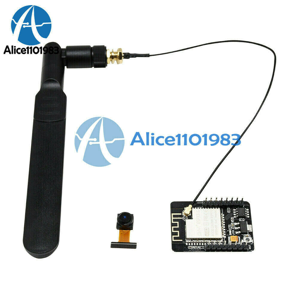 ESP32-CAM WIFI Bluetooth Development Board Enhanced Version+OV2640 Cam+Antenna