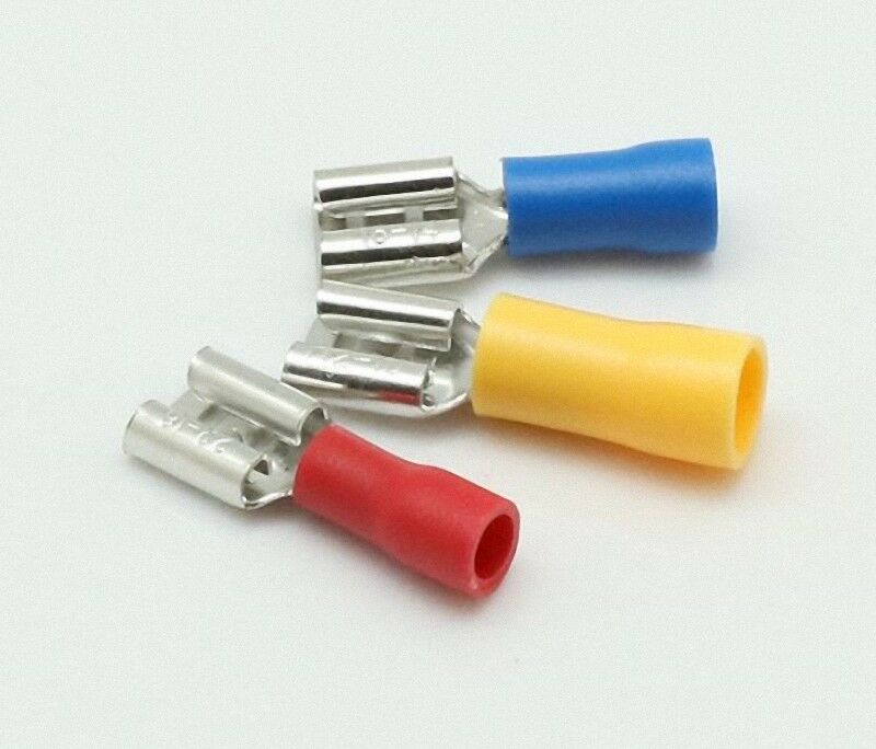 550Pcs Crimp Spade Terminal 22-10 AWG Insulated Female & Male Connector Kit [M1]