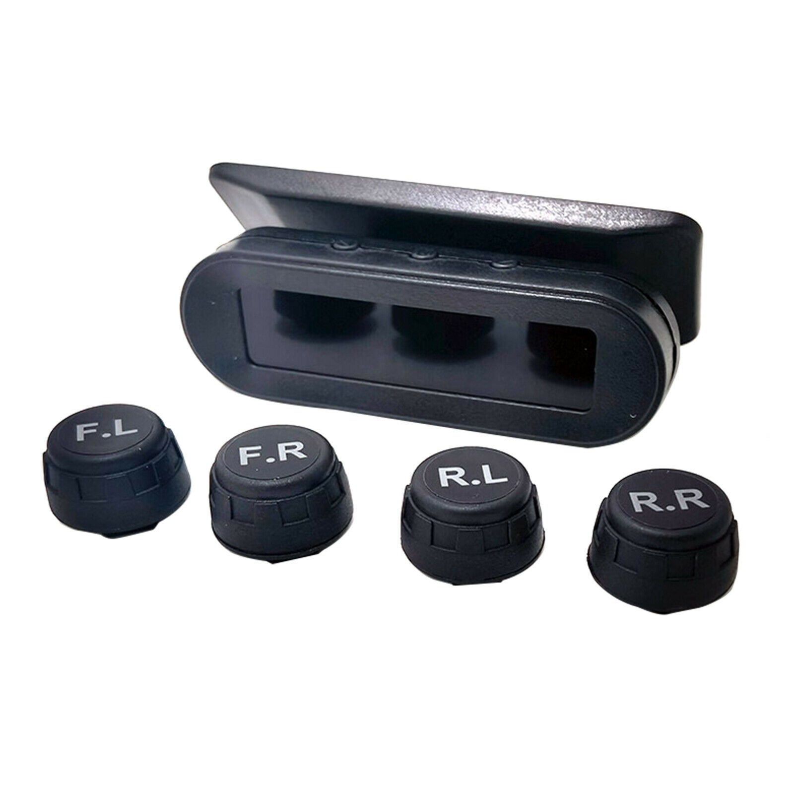 Universal Car Tire Pressure LCD Monitoring System TPMS + 4 External Sensors