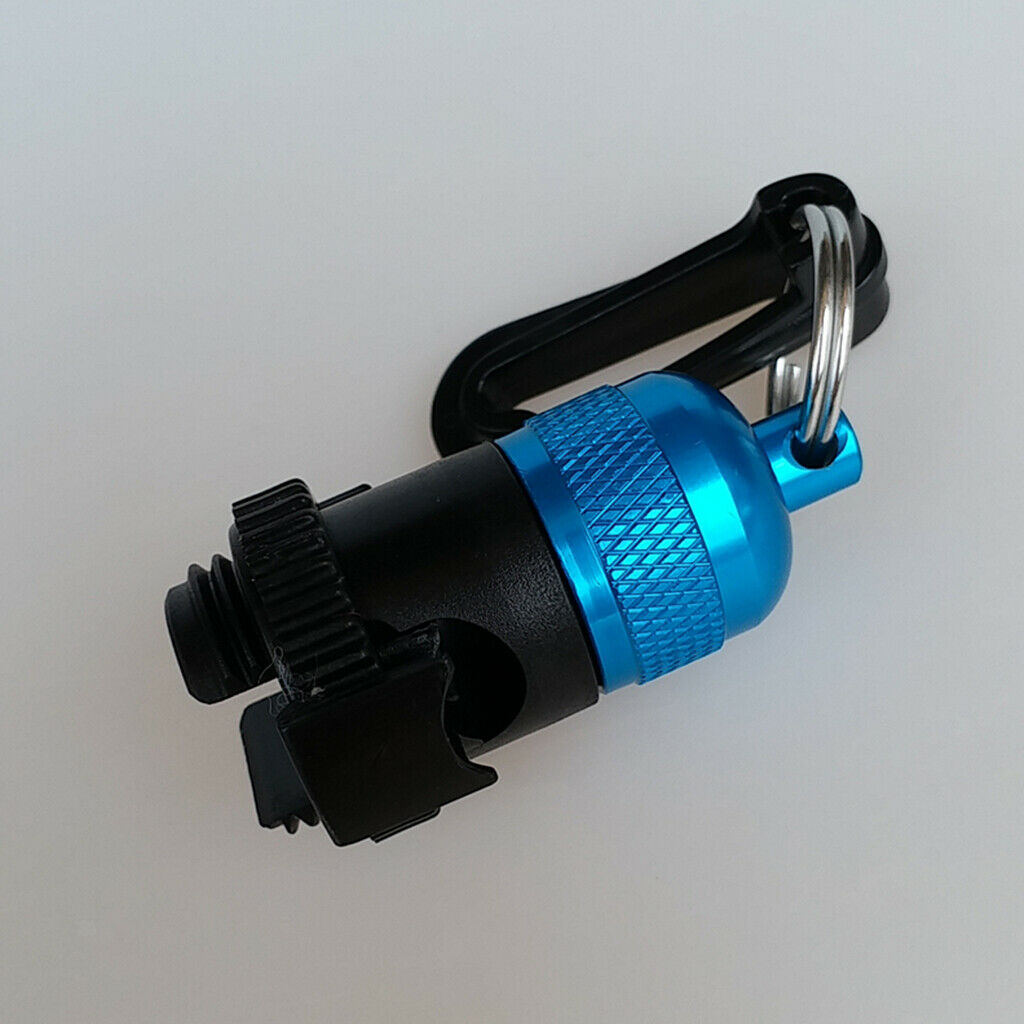 Scuba Diving Regulator Hose Holder Octopus Retainer Clip Keeper Blue
