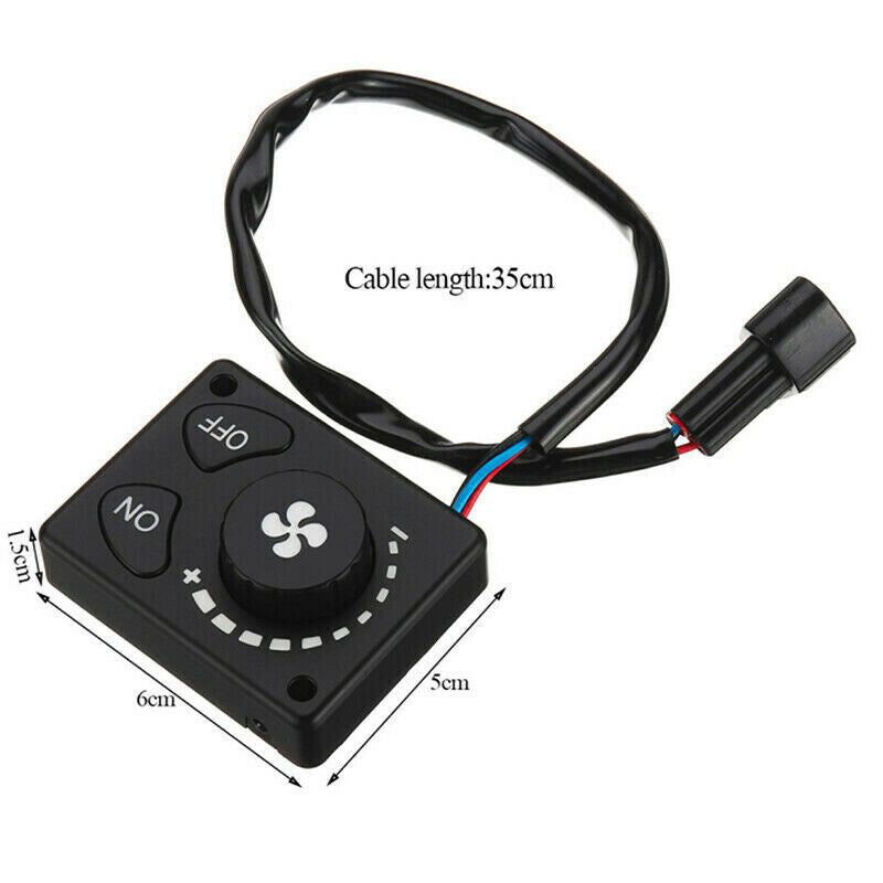 12V/24V Parking Heater Controller Switch Knob for Car Truck Air Heaxod Heater B5