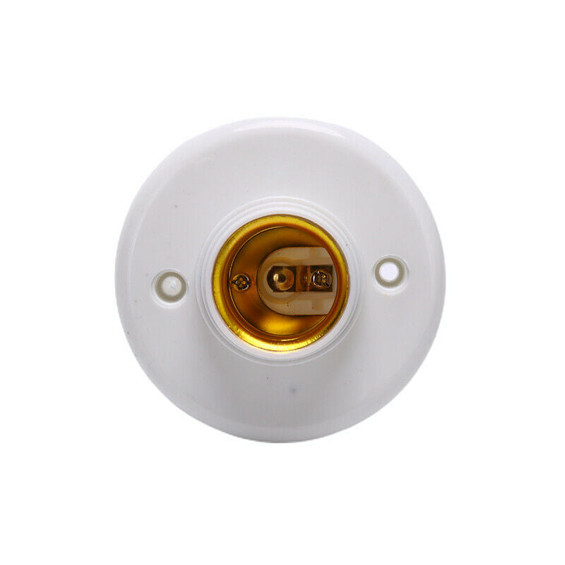 6PCS E27 Edison Screw Cap Socket Ceiling Light Bulb Holder Fixing Base Stand Tt