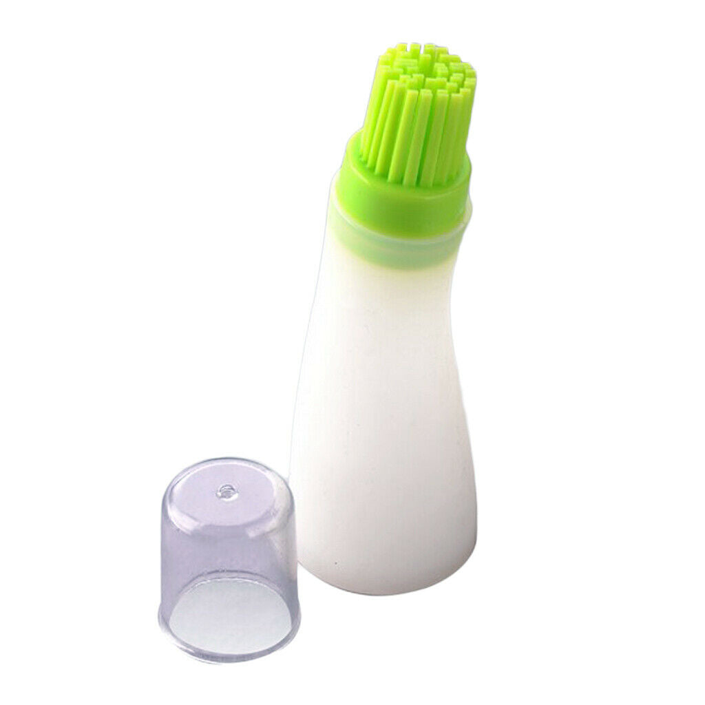 Heat Resistant Oil Bottle Brushes Silicone Baking BBQ Practicing Brush ~