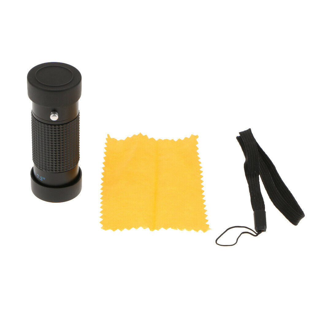 Extra Short Focus 8x21 Monocular Typoscope with Lens