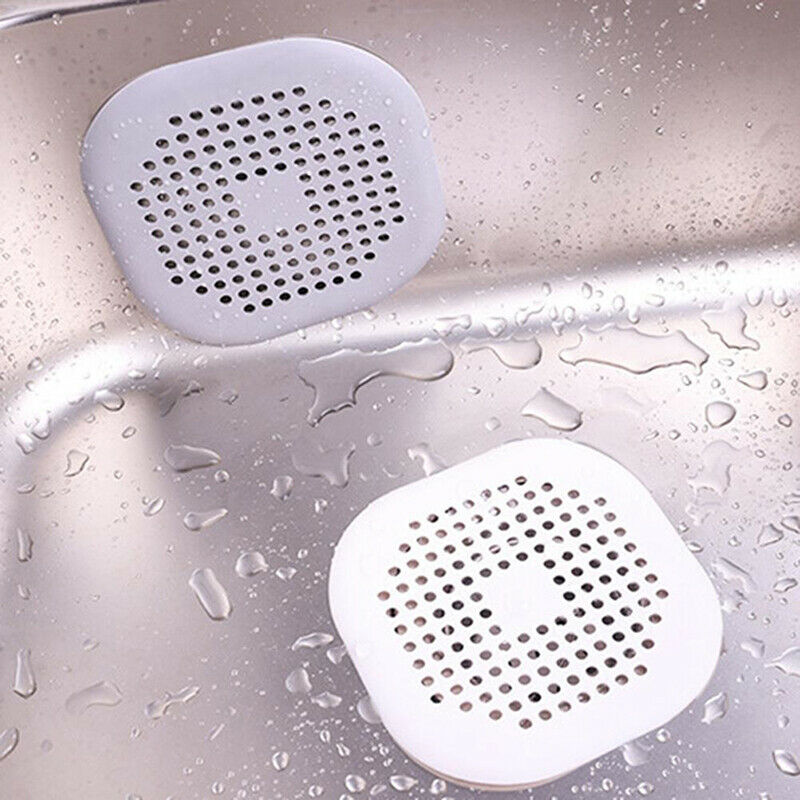 1PC Shower Drain Silicone Kichen Sink Drain Hair Stopper Catcher Filter B.l8