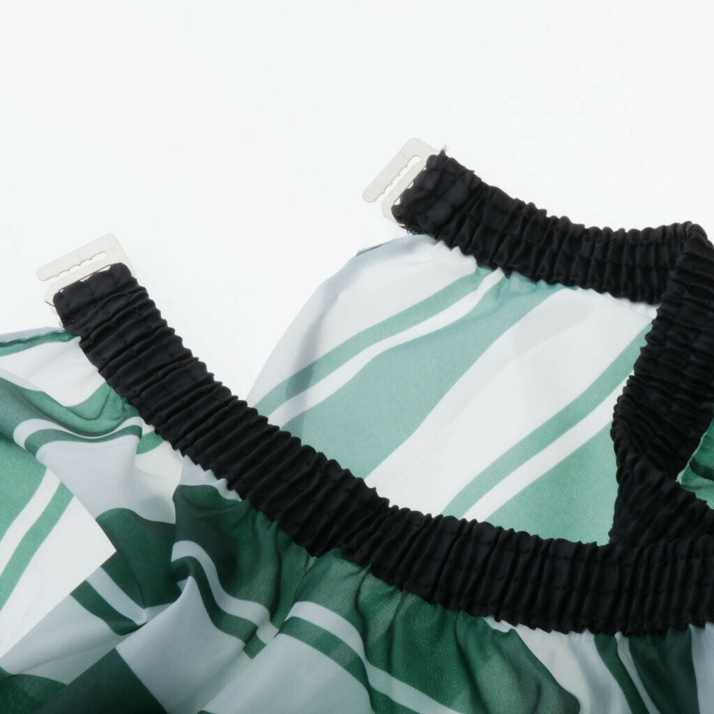 2 Pieces Nylon Hairdressing Cutting Cape Waterproof Styling Gown Cloak