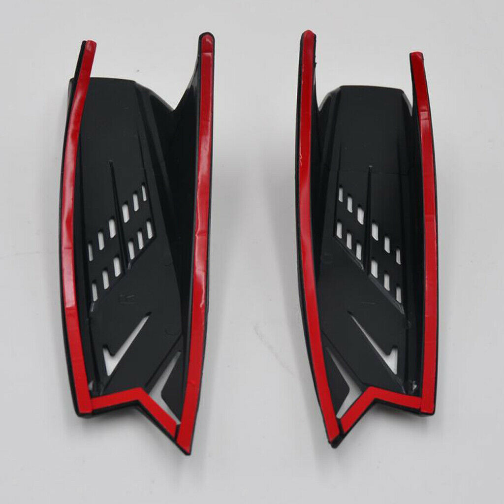Set of 2 Protective Racing Plastic Strong Adhesive Decor Helmet Horns Ears