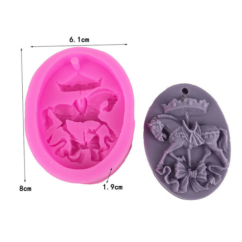 DIY Aroma Gypsum Silicon Mold Wedding Decoration Car Pendant Home DecorFCA
