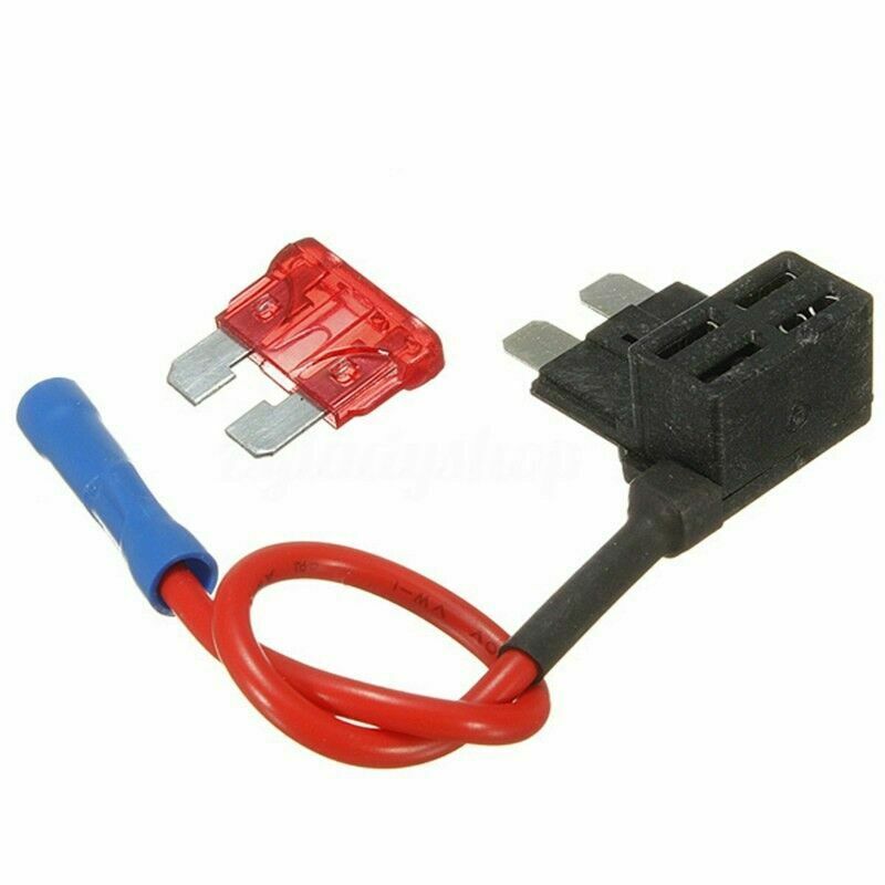 10sets Car Add-a-circuit Fuse TAP Adapter Standard ATO ATC Auto Blade Fuse Holde
