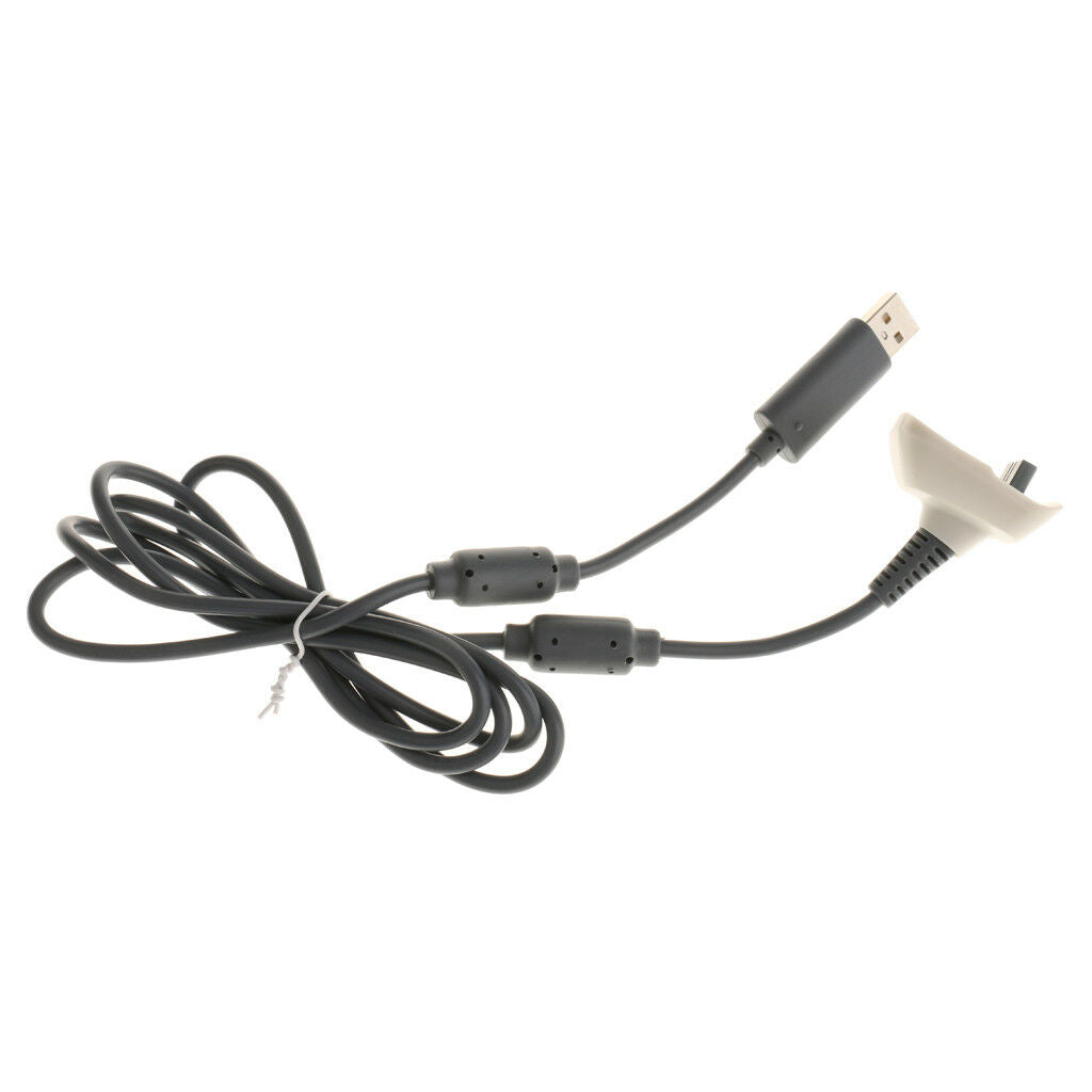 1.8m Charging Cable Cord USB Charger for Microsoft   360 Controller White