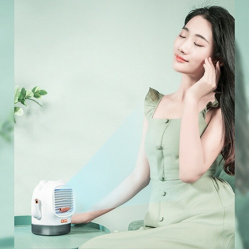 Mini Charging Aromatherapy Air Cooler Portable Air Conditioning Cooler I6A3